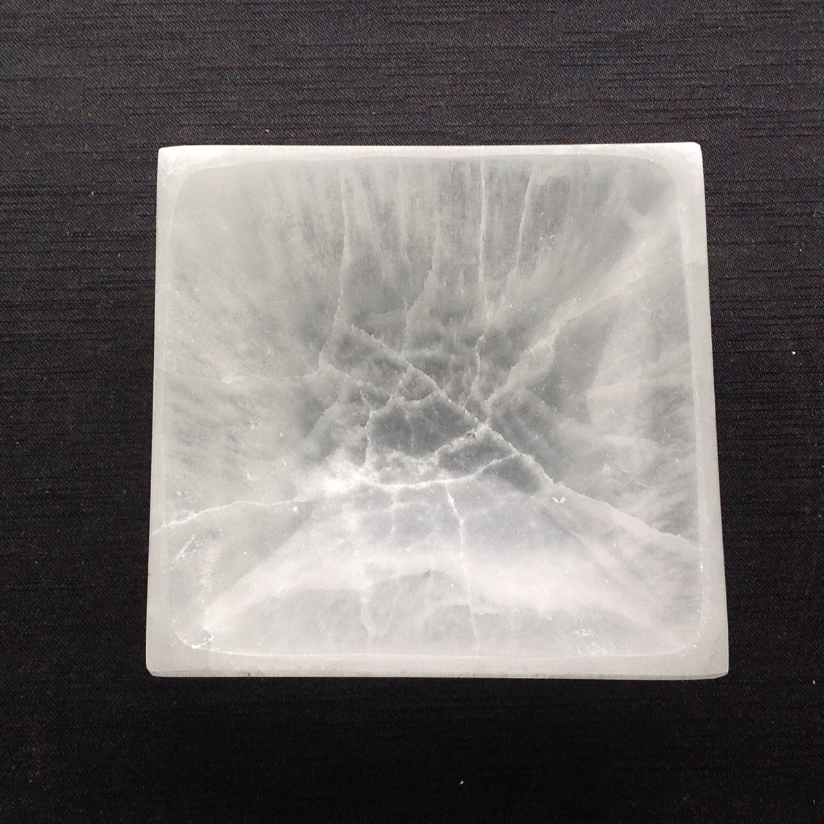 Selenite Bowl - Square - 10cm