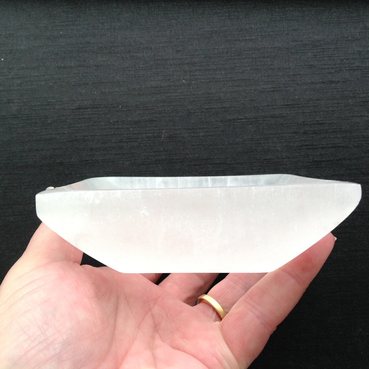 Selenite Bowl - Square - 10cm