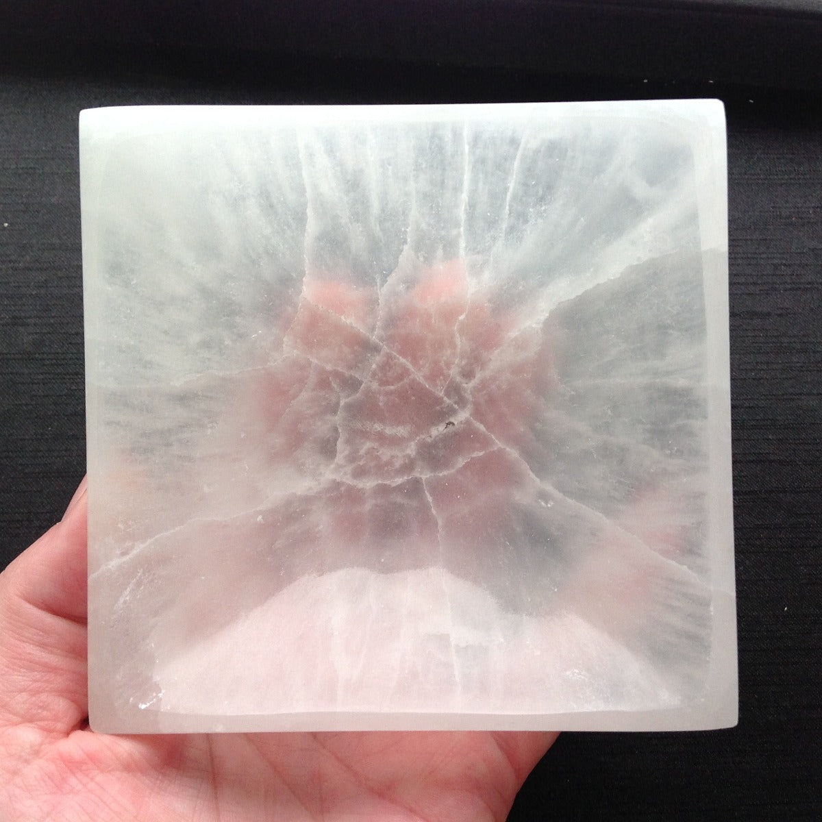 Selenite Bowl - Square - 10cm