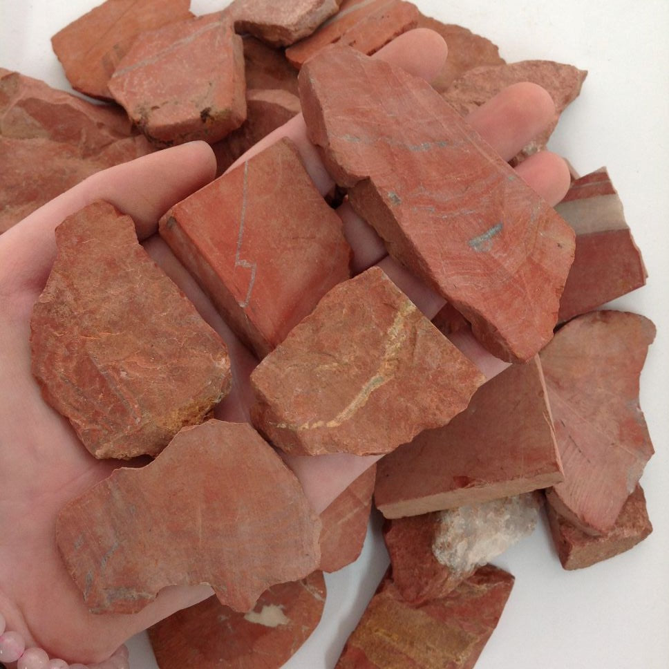 Rough - Slab - Red Jasper - 1 KG