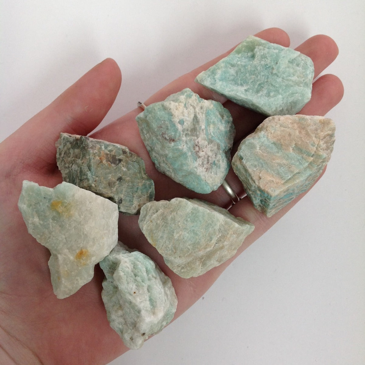 Rough - Amazonite 200g (5-7 pc)