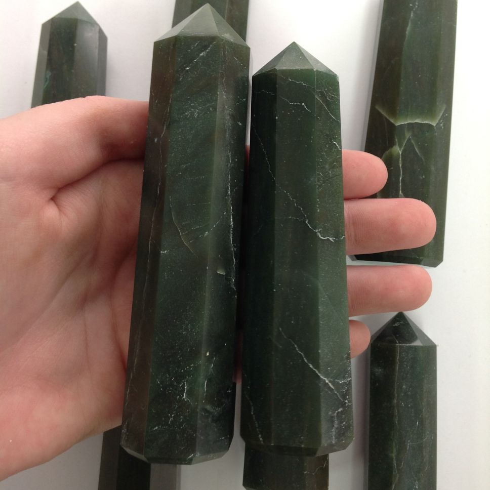 Dark Green Aventurine Generator - 10cm