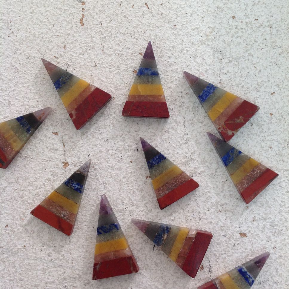 Chakra Flat Pyramid - 3.5cm