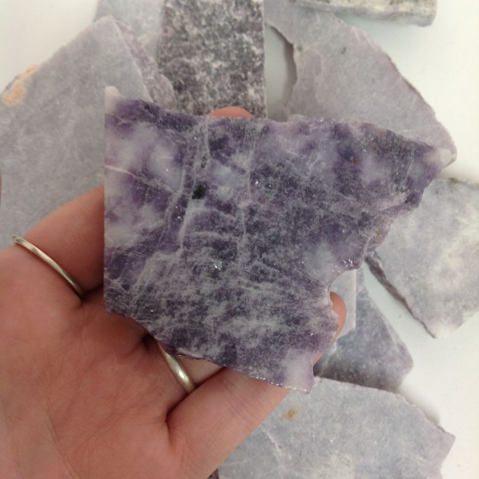 Rough - Slab - Lepidolite - 1KG