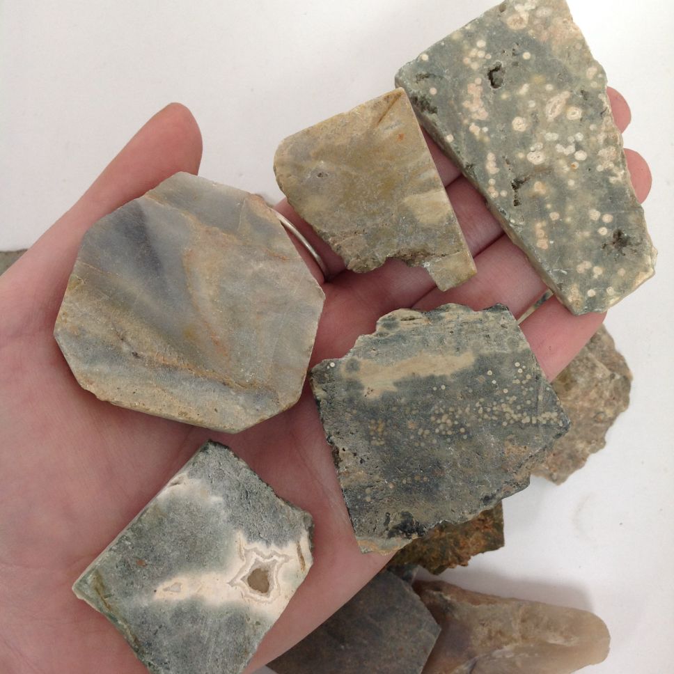 Rough - Slab - Ocean Jasper - 1KG