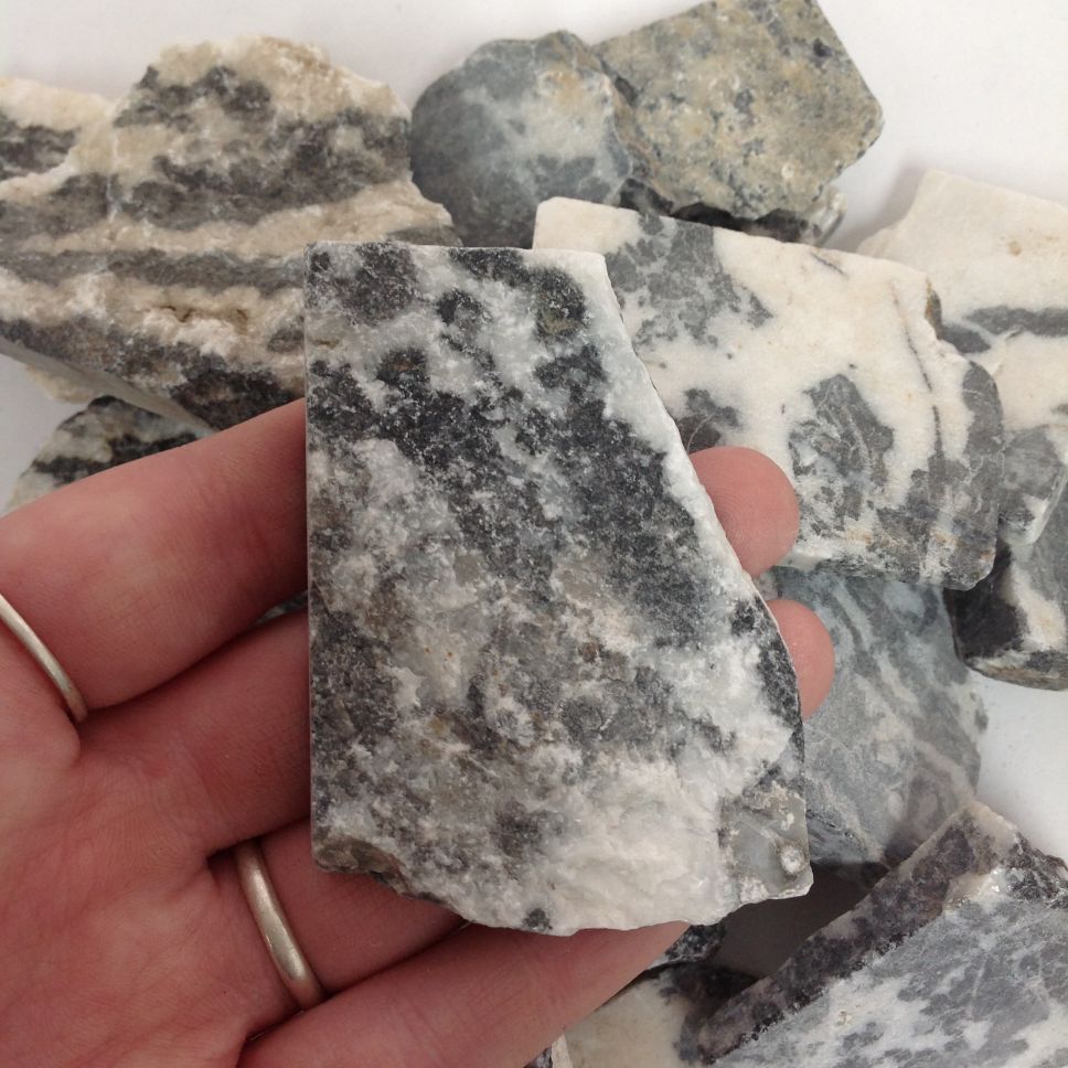 Rough - Slab - Zebra Jasper - 1KG