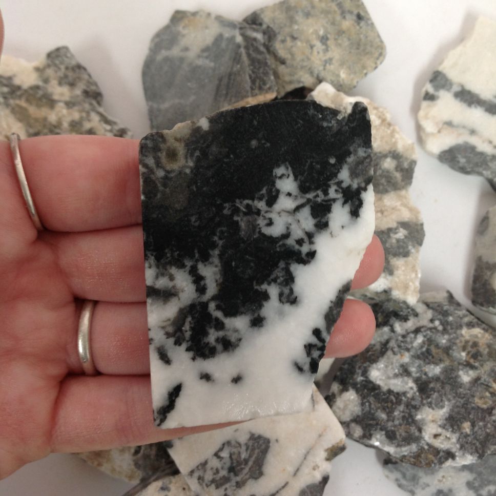 Rough - Slab - Zebra Jasper - 1KG
