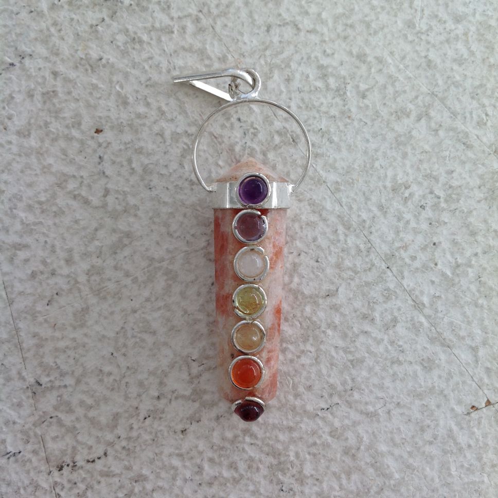 Sunstone - Chakra DT Pendant