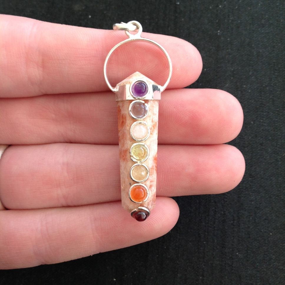 Sunstone - Chakra DT Pendant