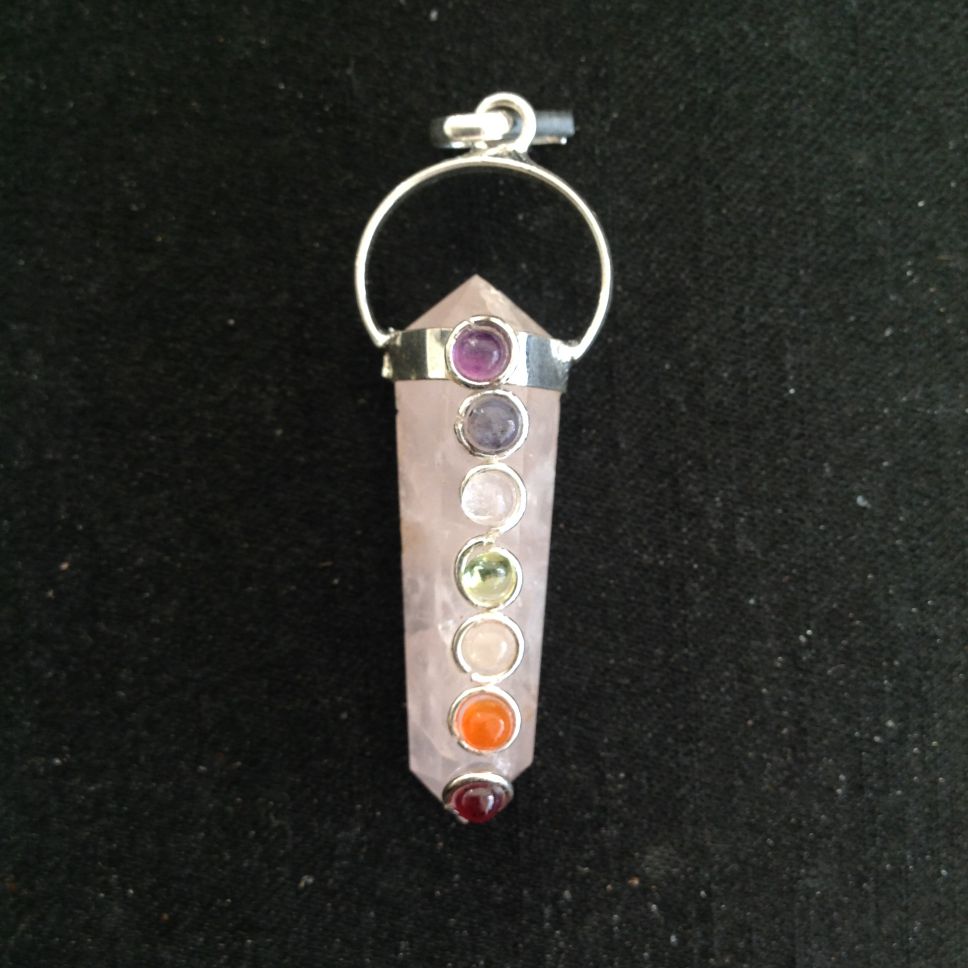 Rose Quartz - Chakra Pendant DT