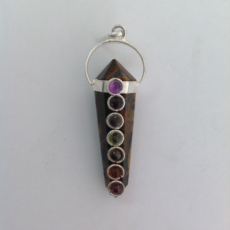Tigers Eye - Chakra Pendant DT