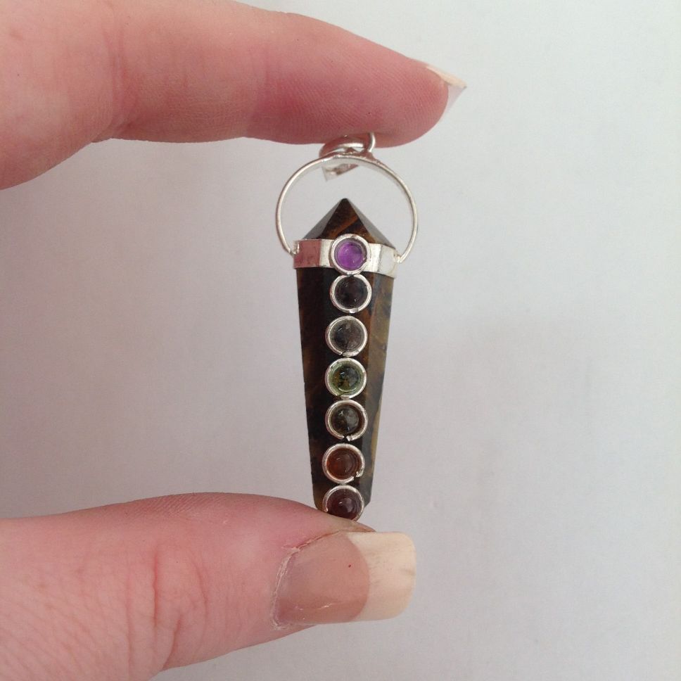 Tigers Eye - Chakra Pendant DT