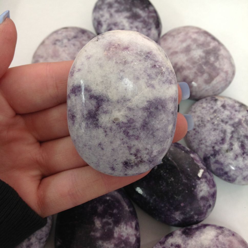 Lepidolite - Palmstone - 6cm