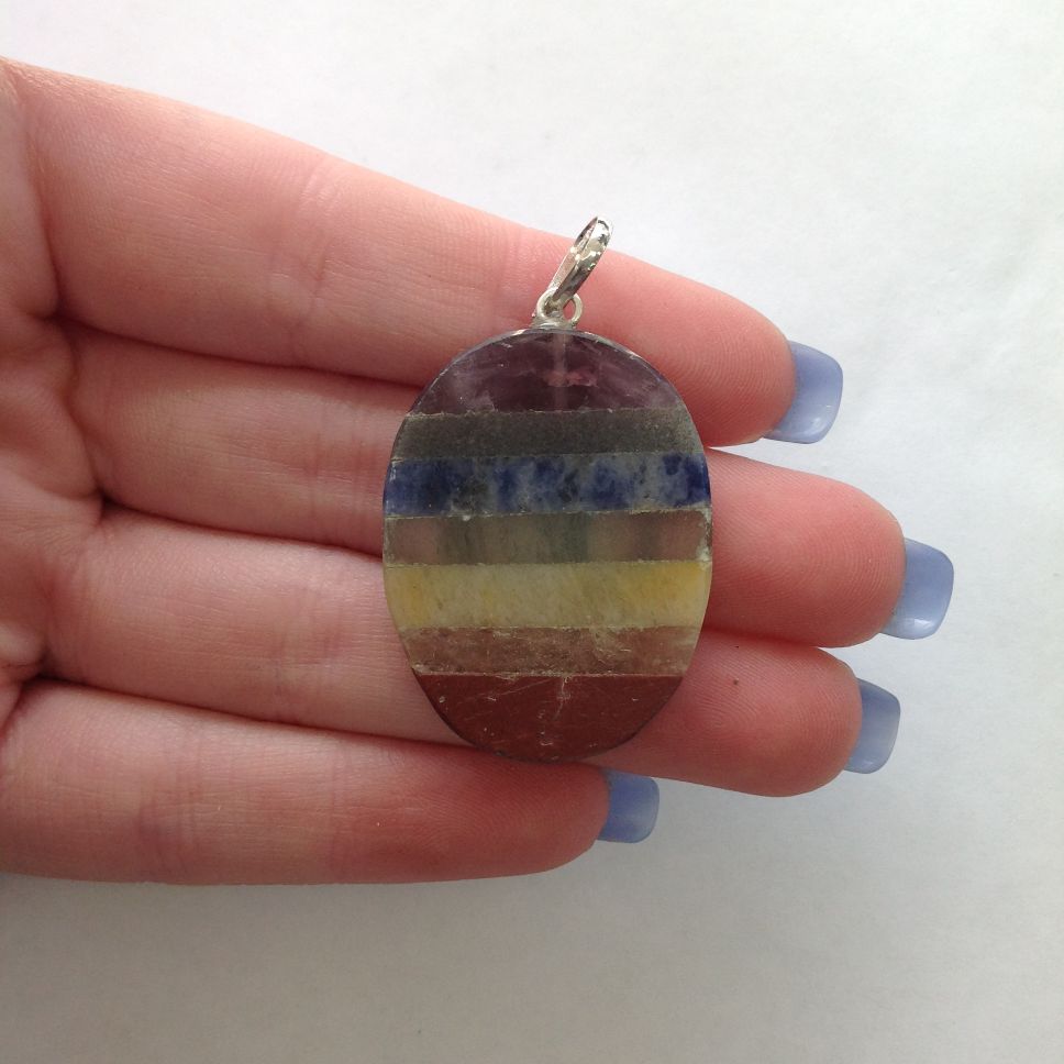 Chakra - Oval Pendant