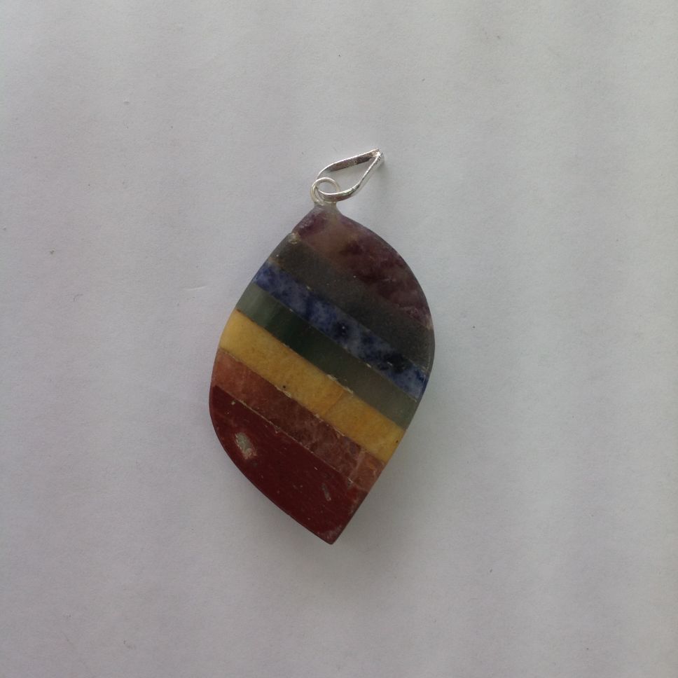 Chakra - Leaf Pendant