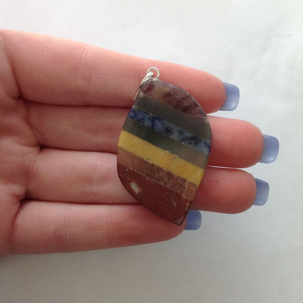 Chakra - Leaf Pendant