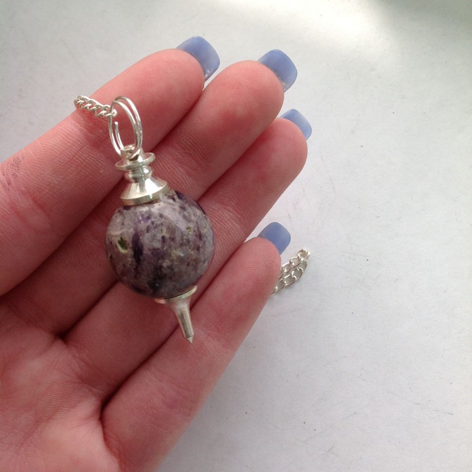 Amethyst Ball Pendulum