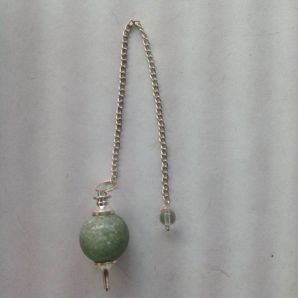 Green Aventurine Ball Pendulum