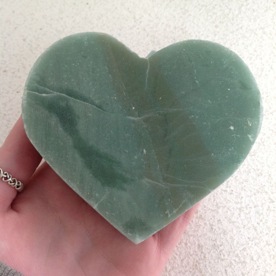 Green Aventurine Heart - 10cm - 02