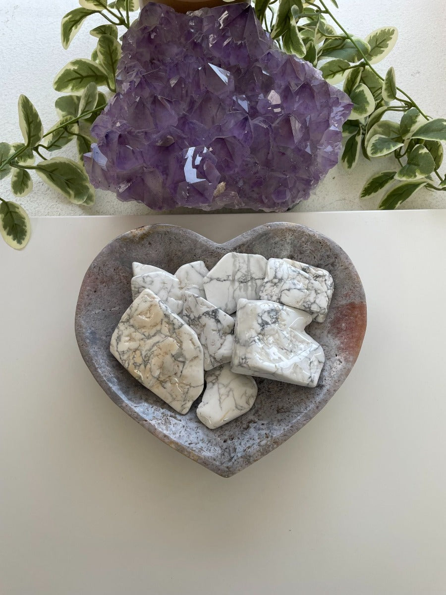 Polished Slabs - Howlite - 500g(10-20)pc