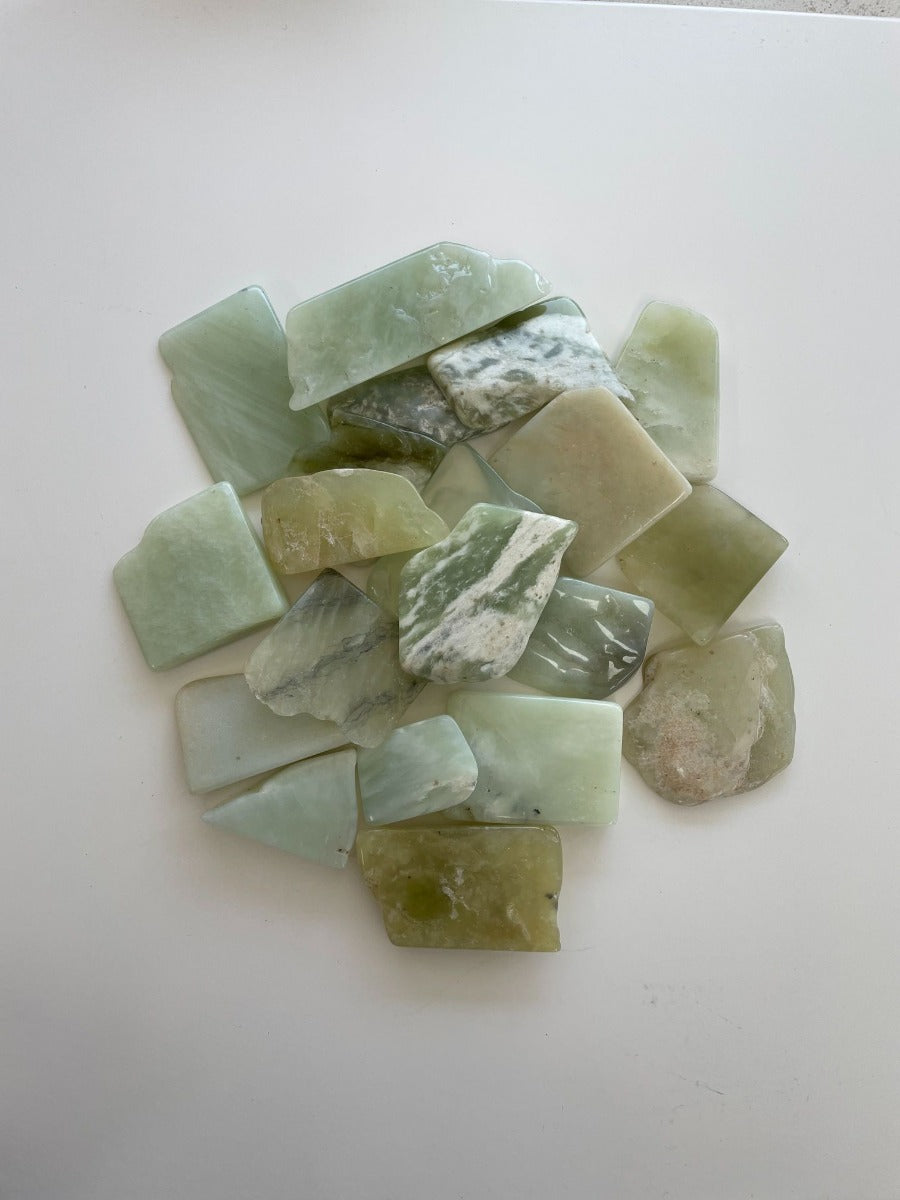 Polished Slabs - New Jade - 500g(15-25)pc