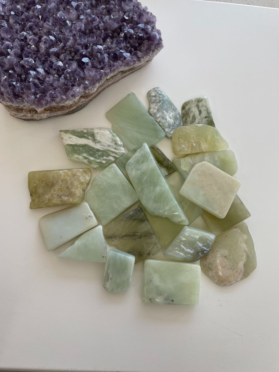 Polished Slabs - New Jade - 500g(15-25)pc
