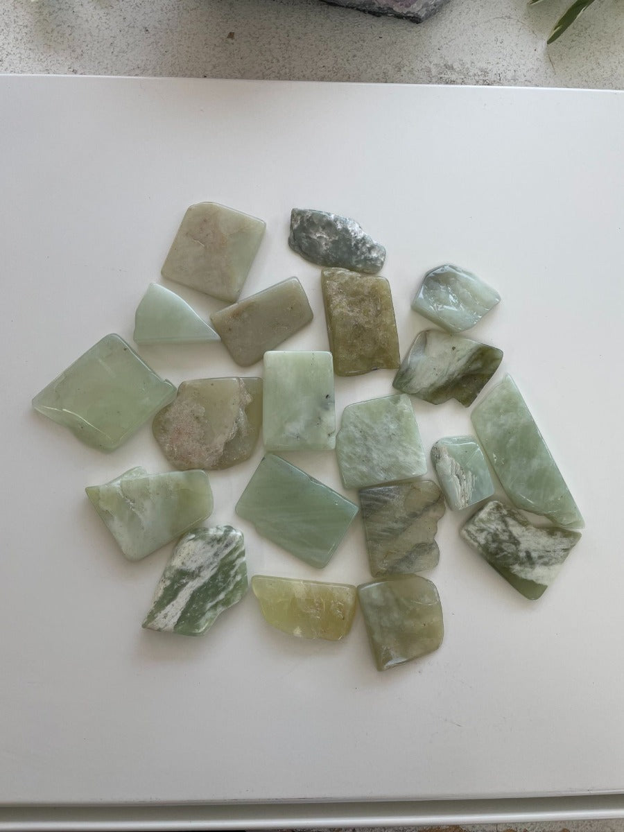 Polished Slabs - New Jade - 500g(15-25)pc