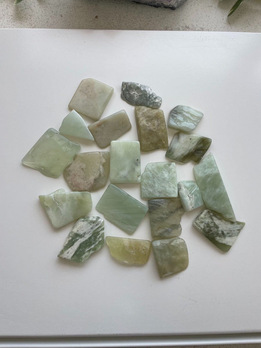 Polished Slabs - New Jade - 500g(15-25)pc