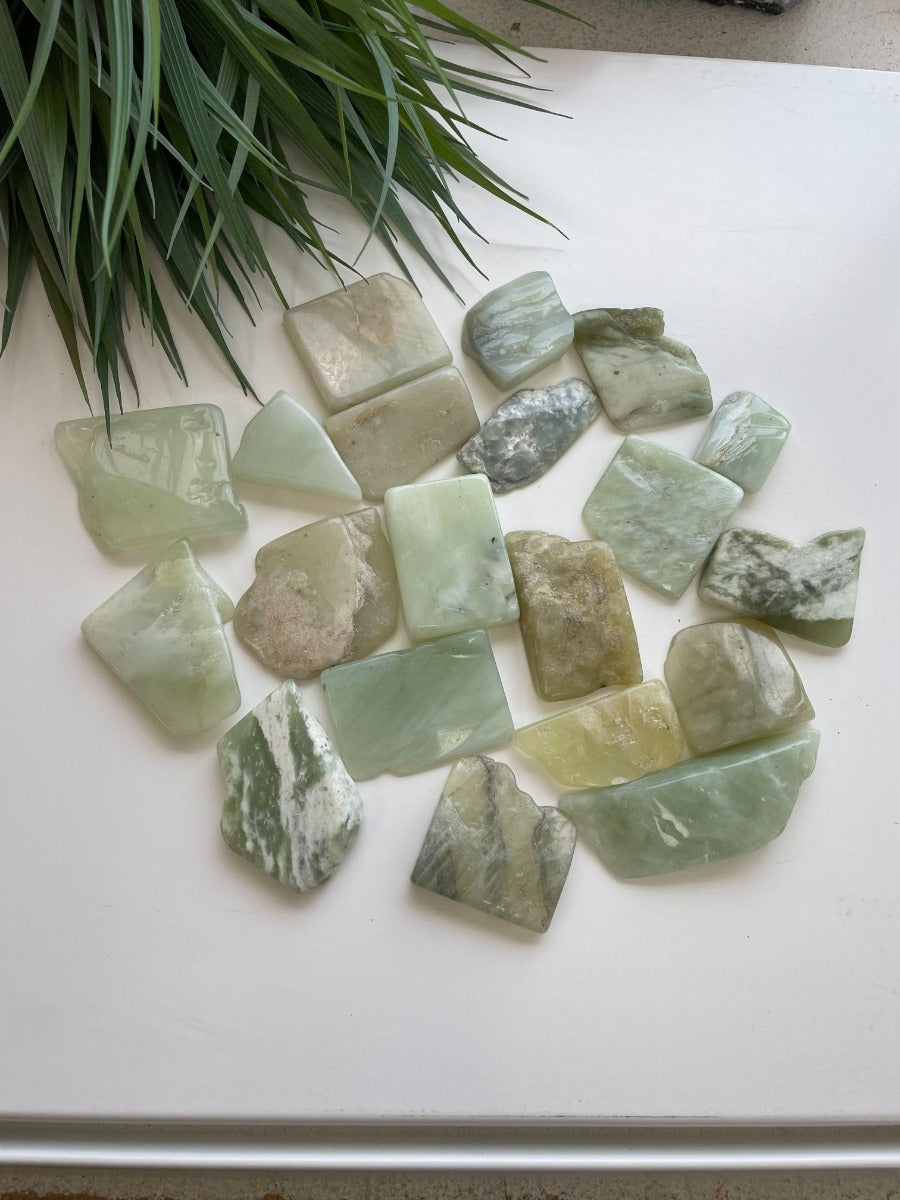 Polished Slabs - New Jade - 500g(15-25)pc