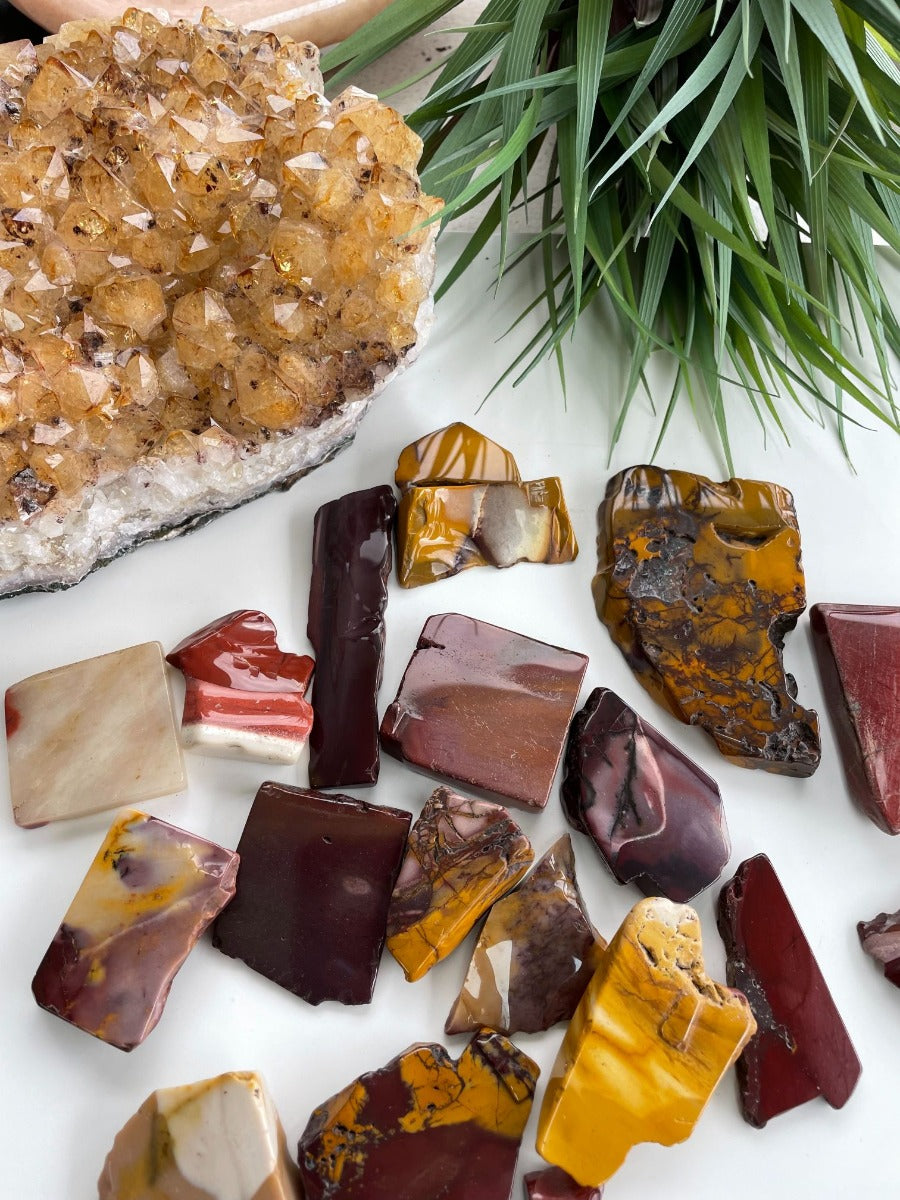 Polished Slabs - Mookaite - 500g (12-16pc)