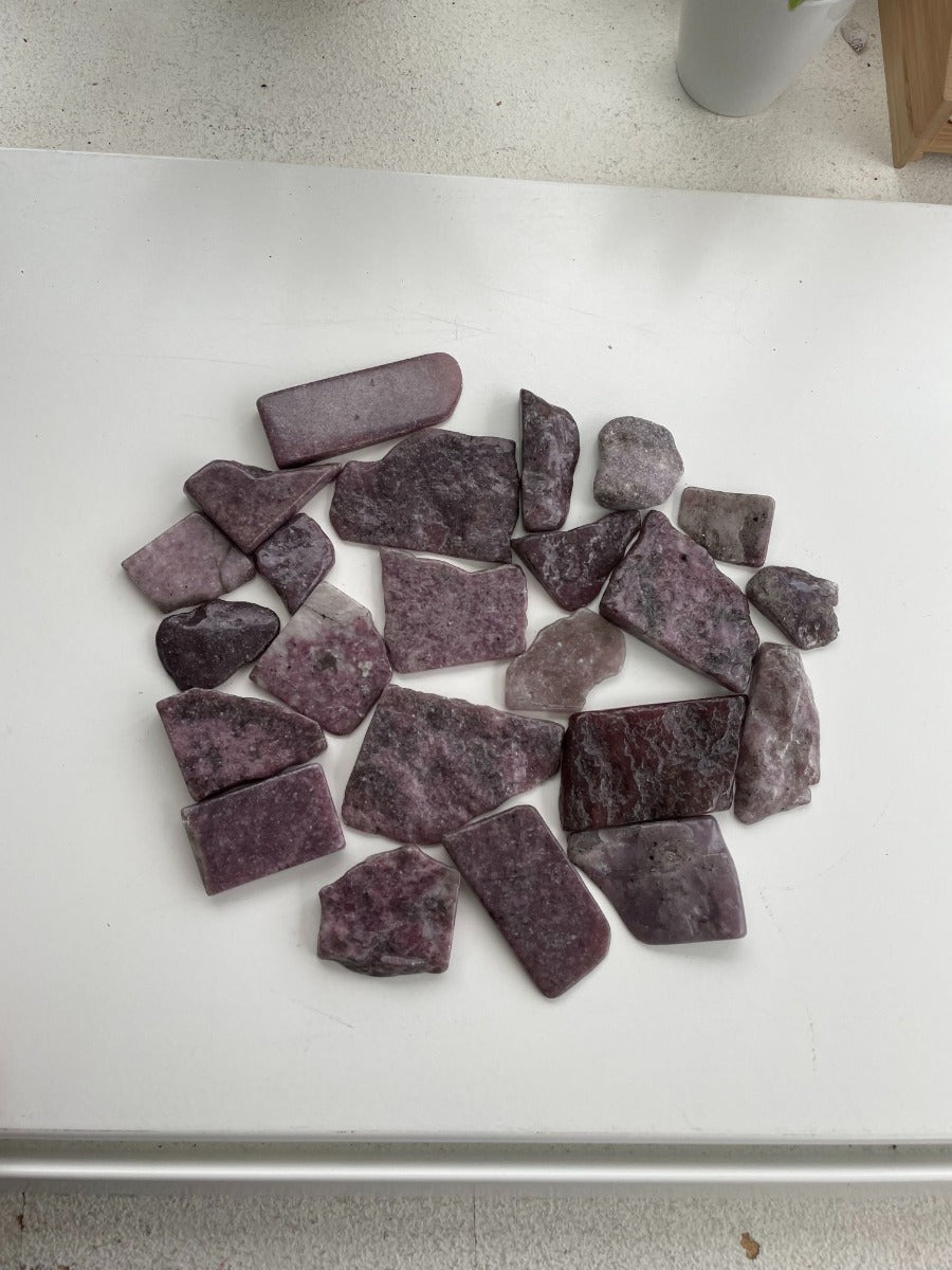 Polished Slabs - Lepidolite - 500g(18-28)pc