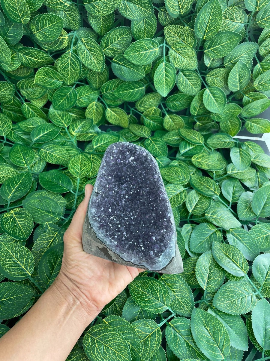 Amethyst - Cut Base Cluster - 76