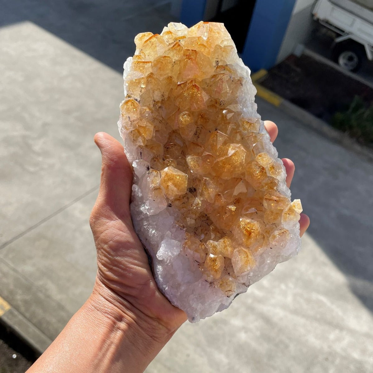 Citrine Cluster - 17