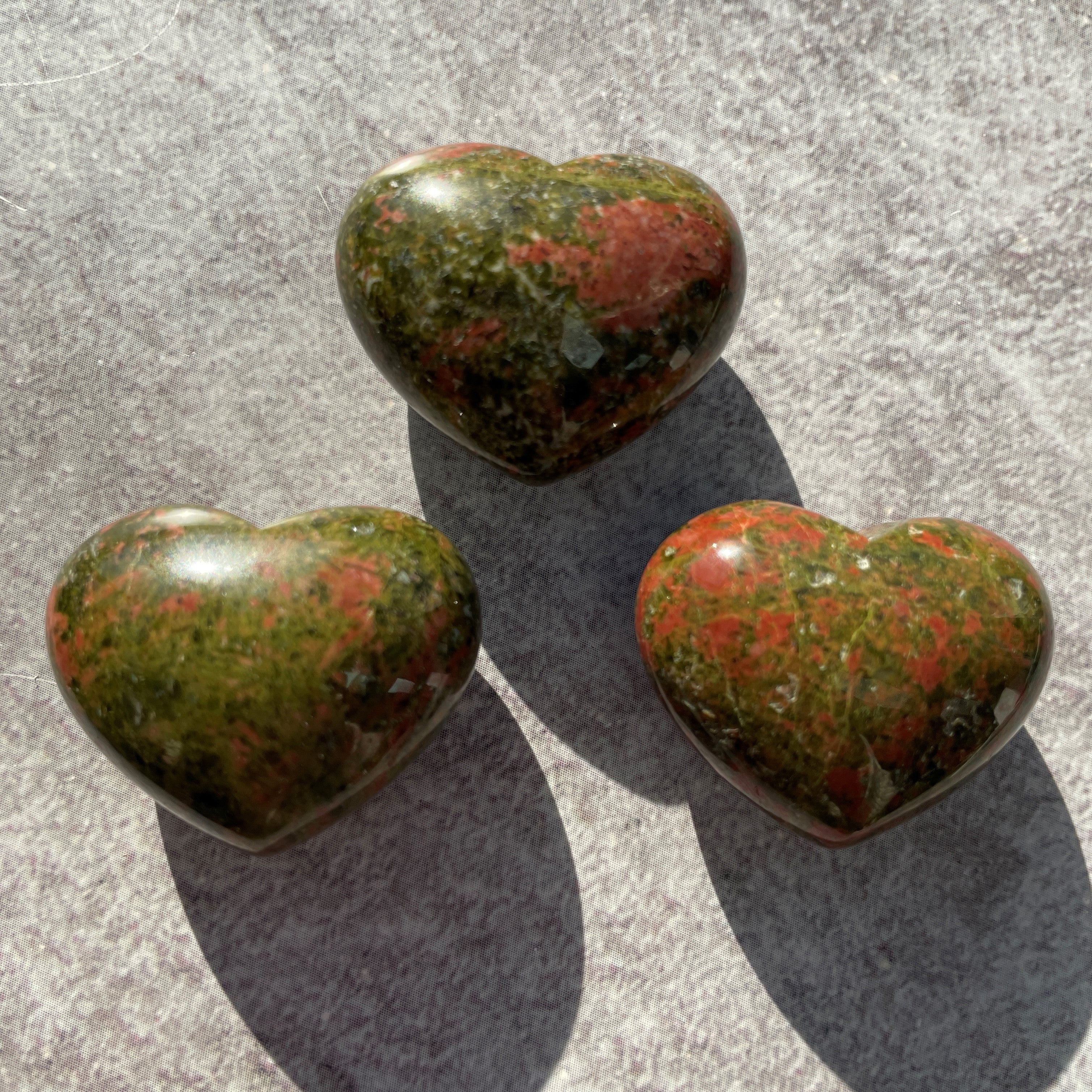Unakite Heart 3cm