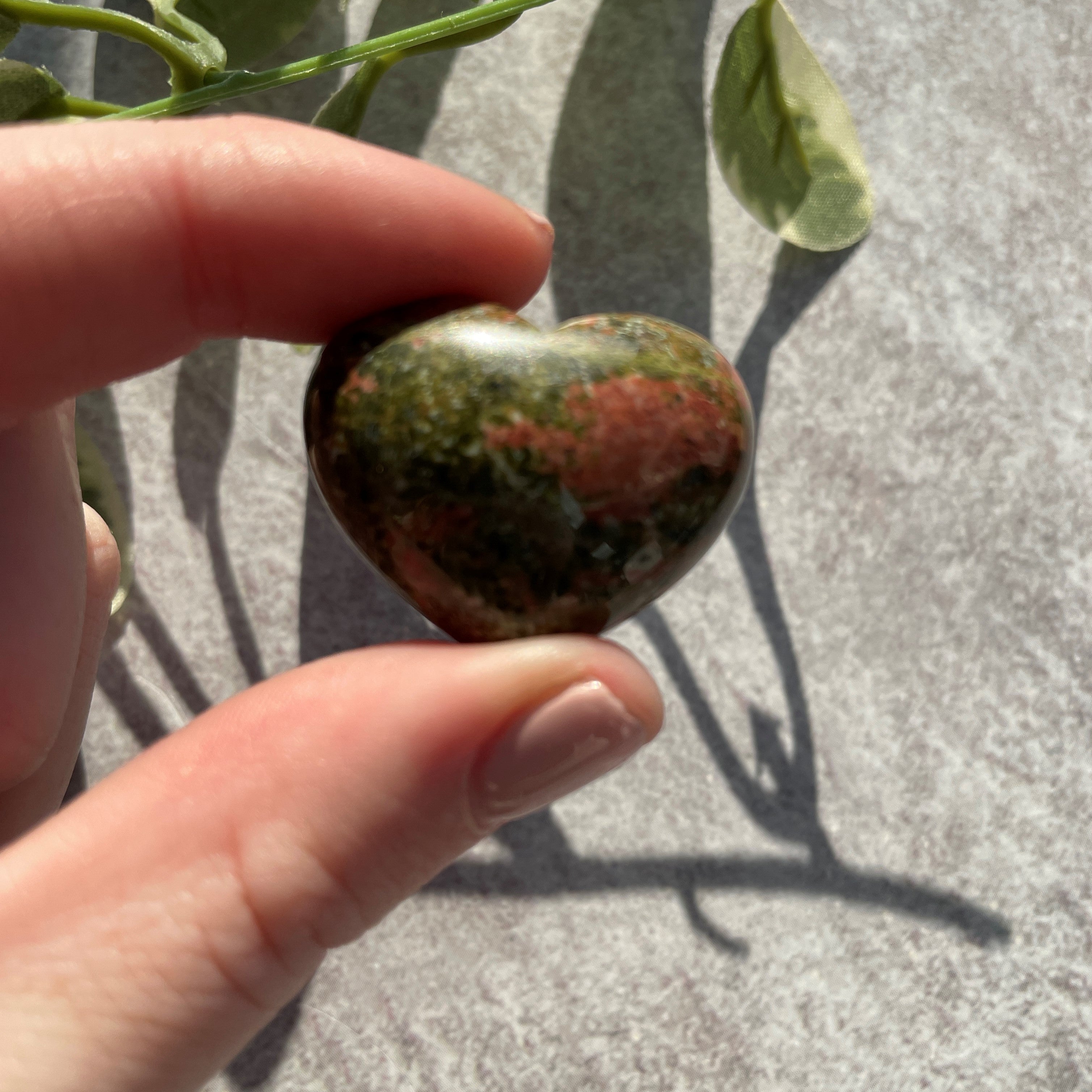 Unakite Heart 3cm