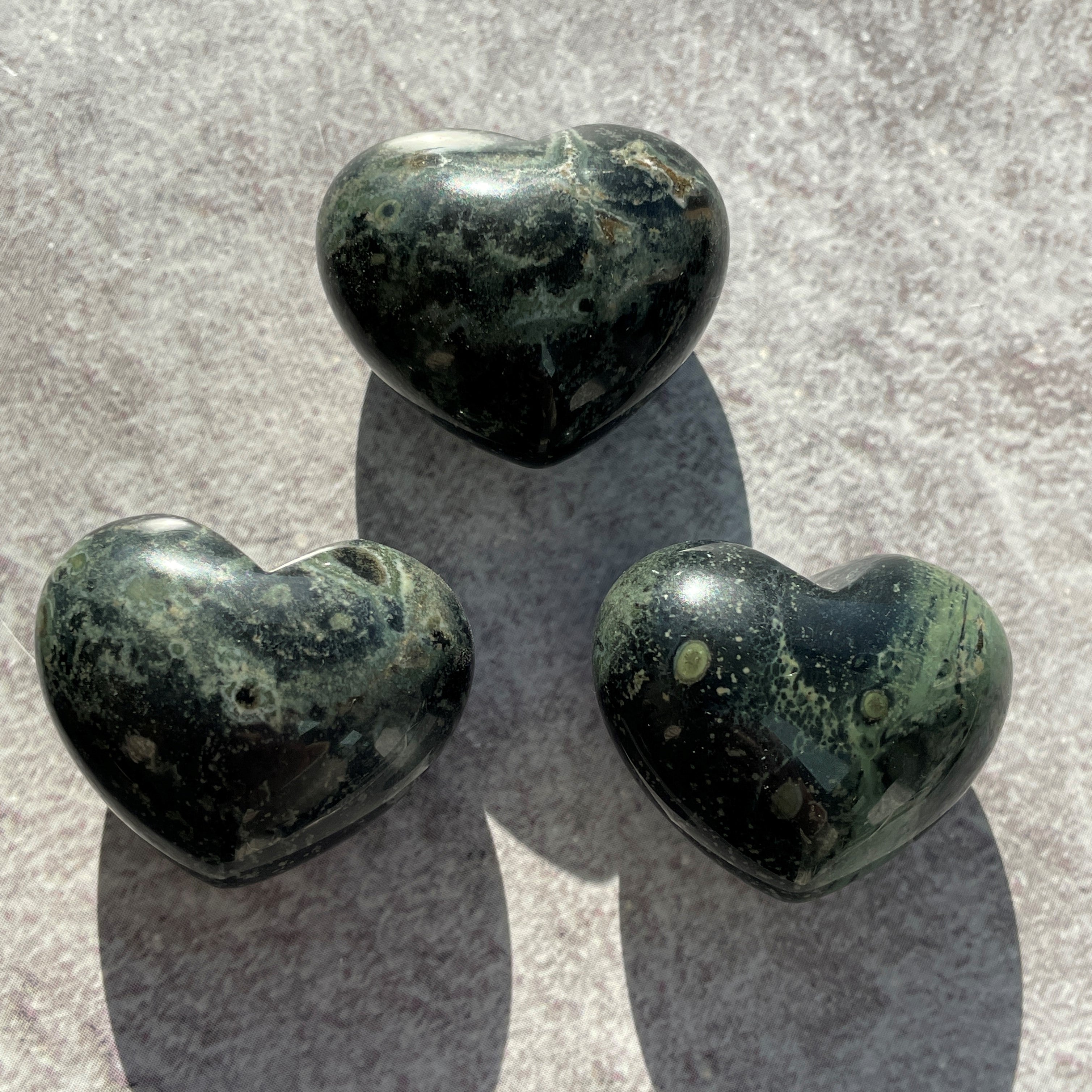 Kambaba Jasper Heart 3cm