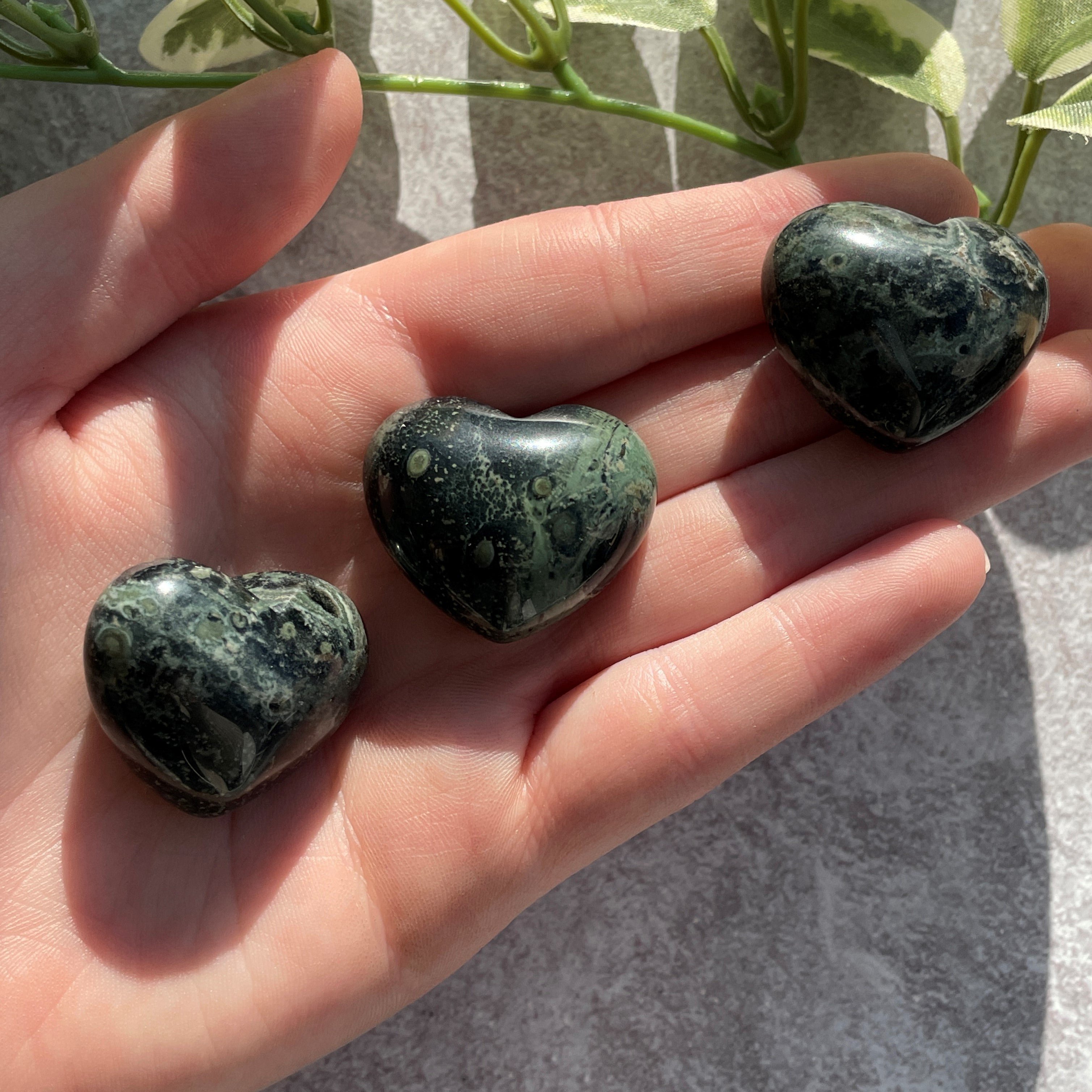 Kambaba Jasper Heart 3cm