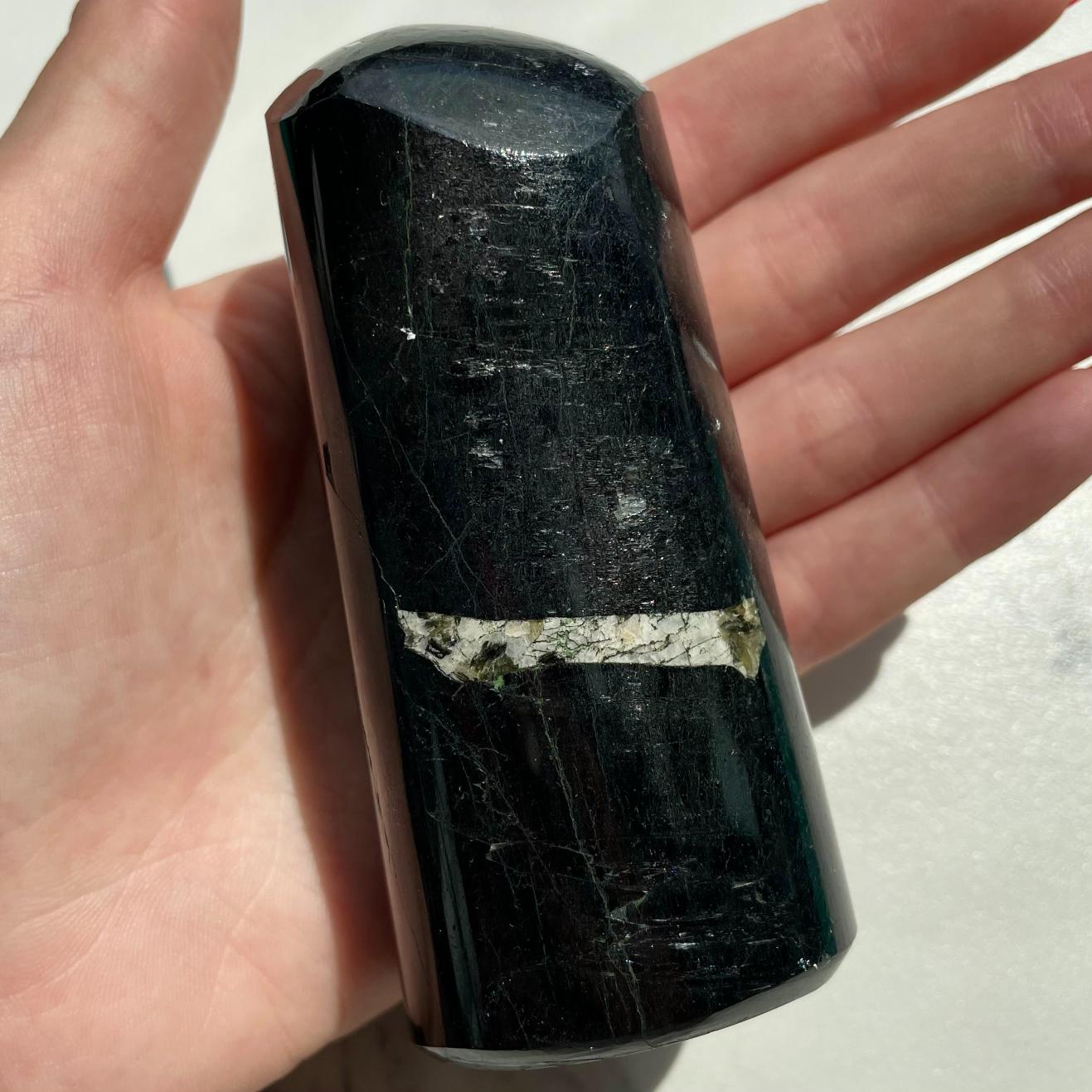 Black Tourmaline Polished Freeform - BT22