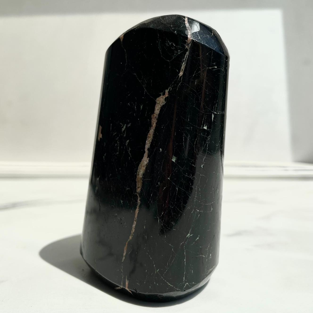 Black Tourmaline Polished Freeform - BT24