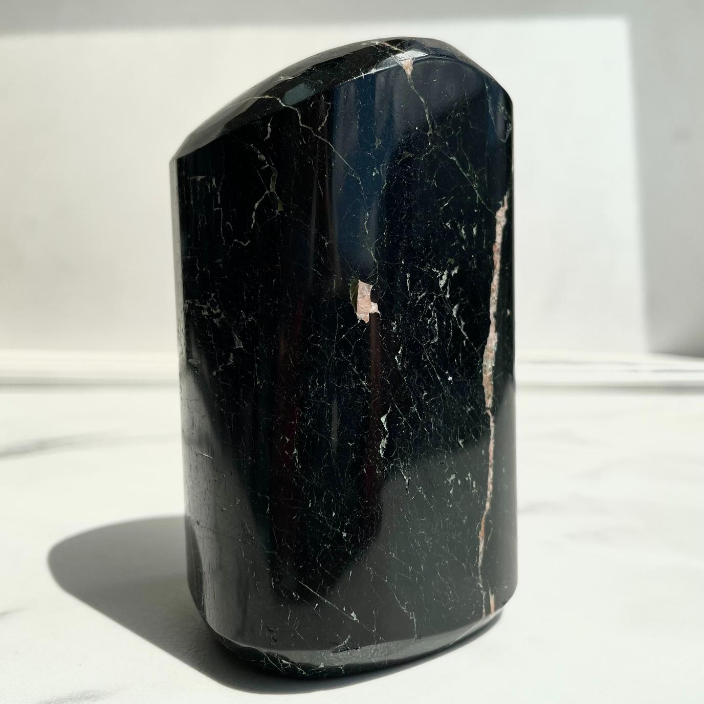 Black Tourmaline Polished Freeform - BT24