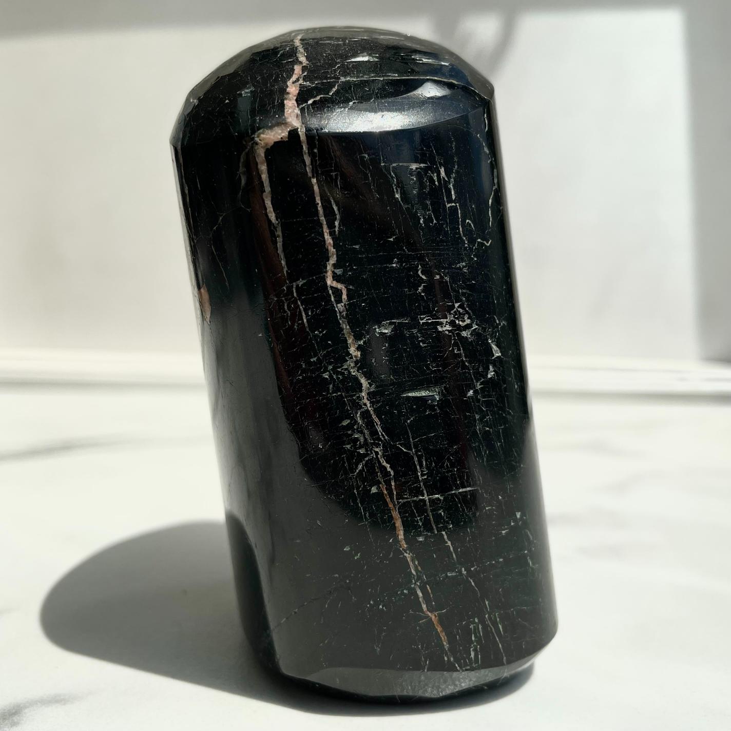 Black Tourmaline Polished Freeform - BT24