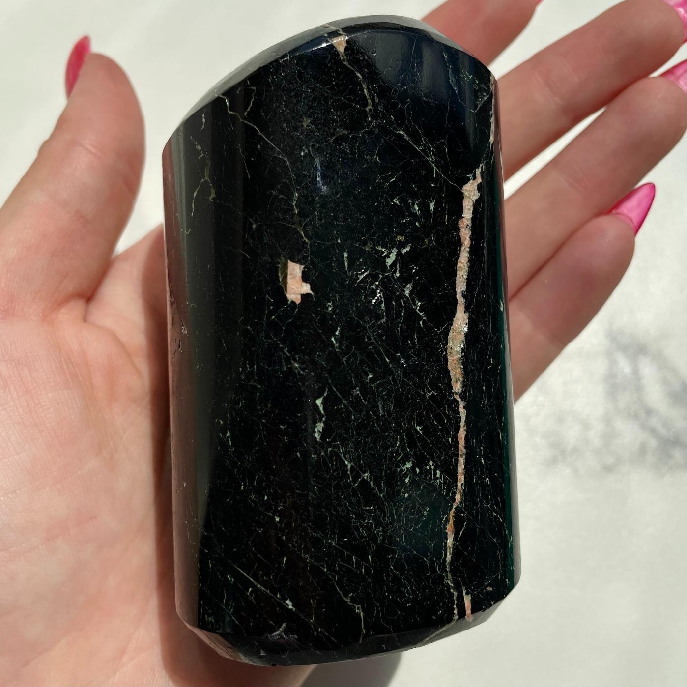 Black Tourmaline Polished Freeform - BT24