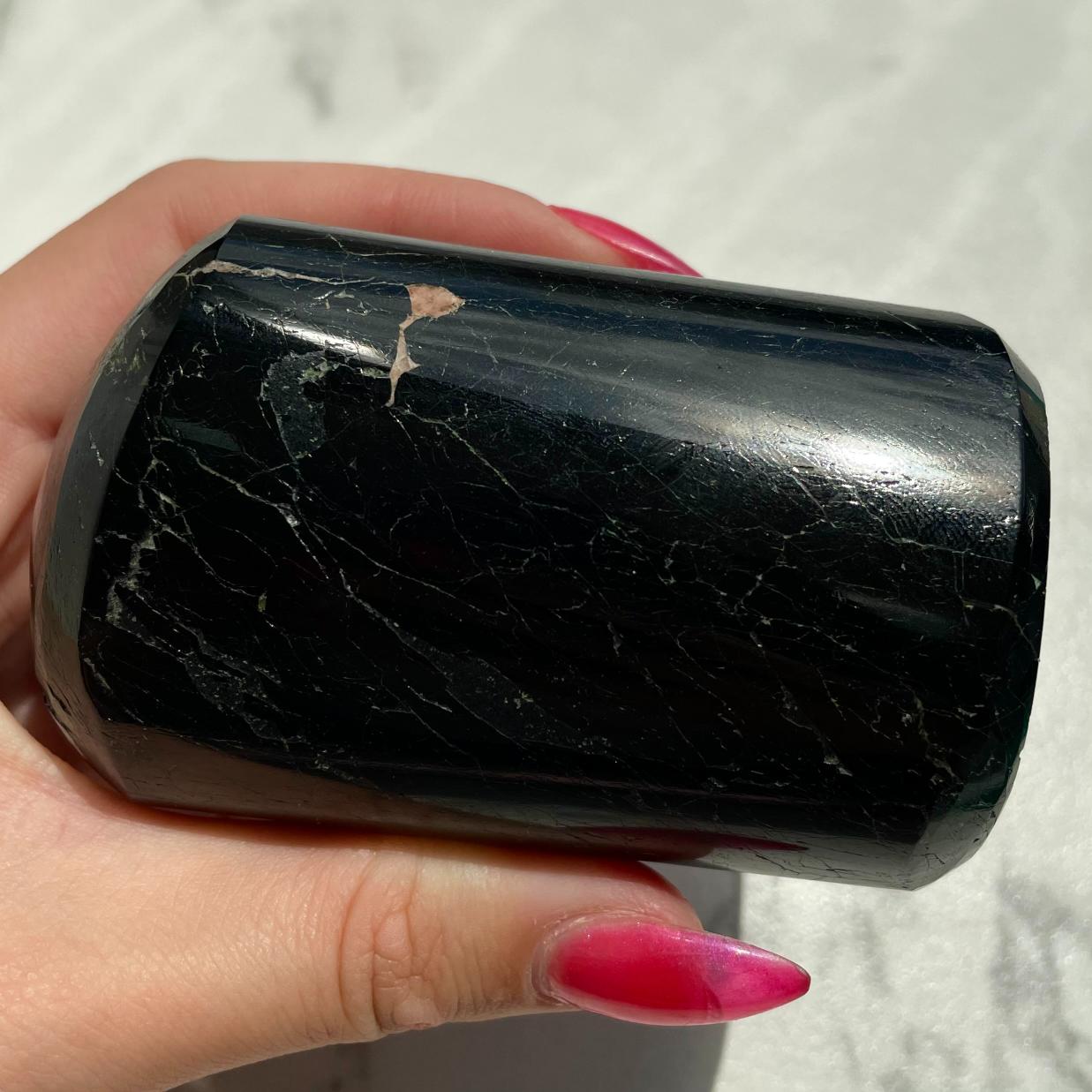 Black Tourmaline Polished Freeform - BT24