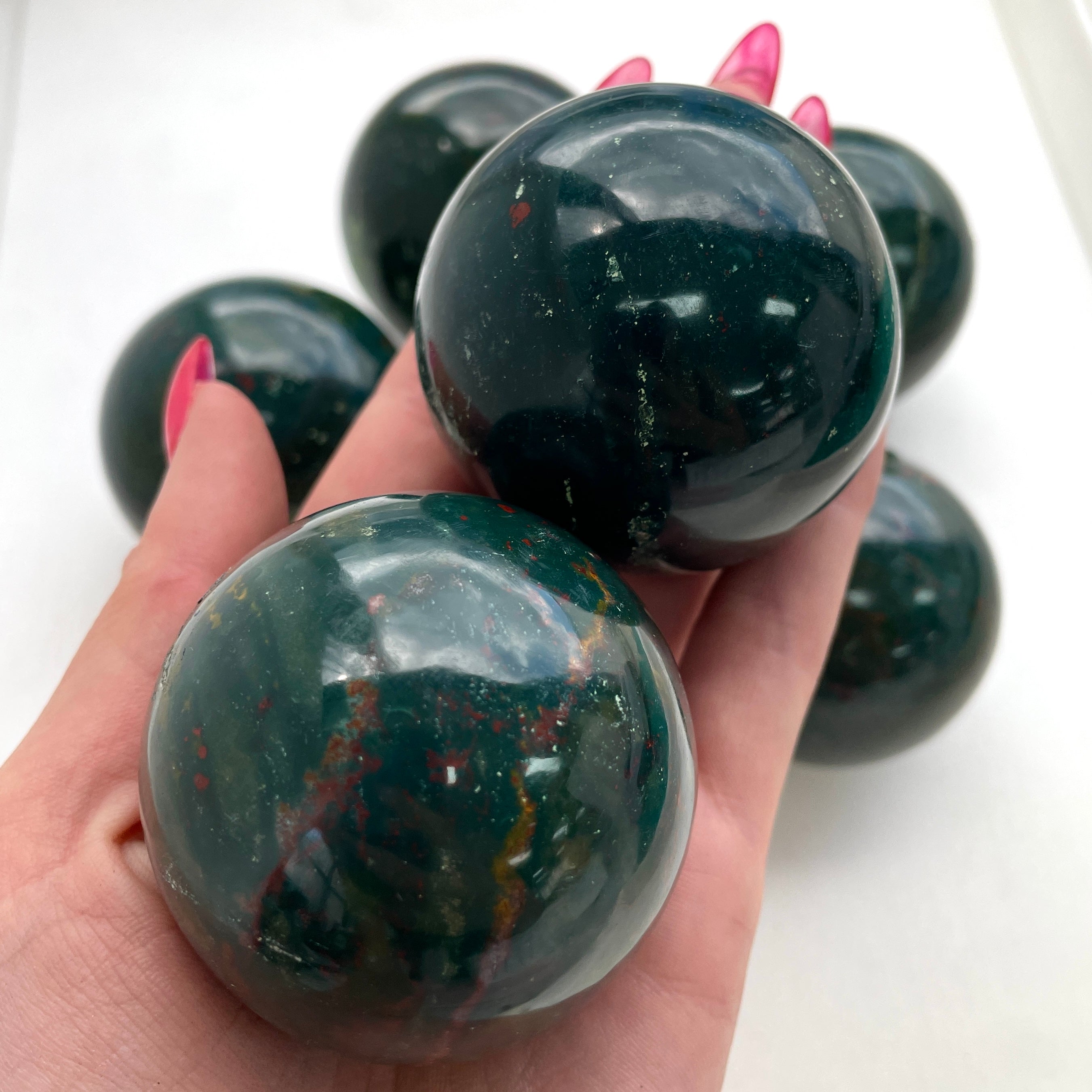Bloodstone Sphere - 5cm