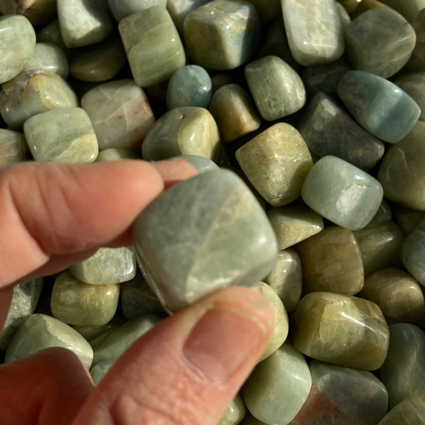 Aquamarine Tumbled - 250g