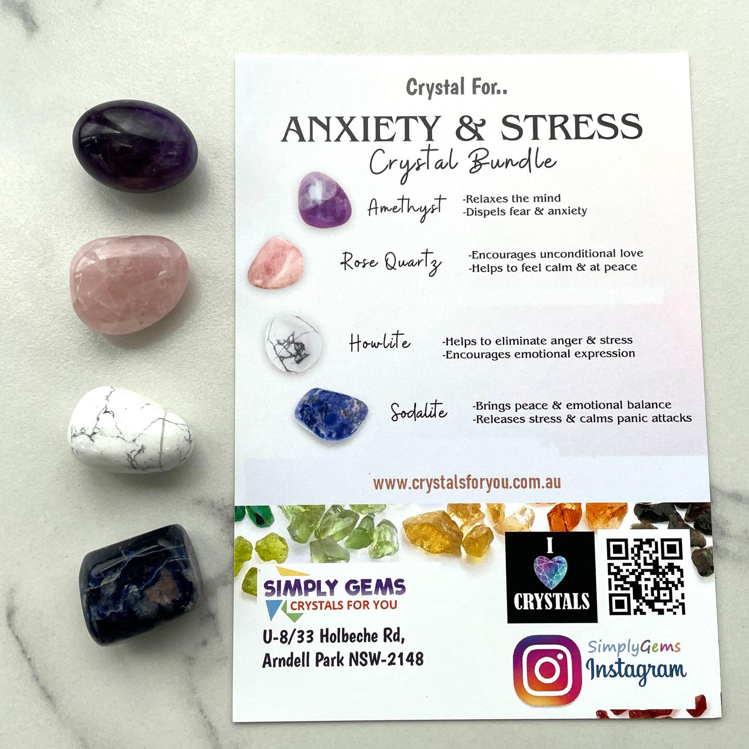 Anxiety & Stress - Crystal Bundle/Kit