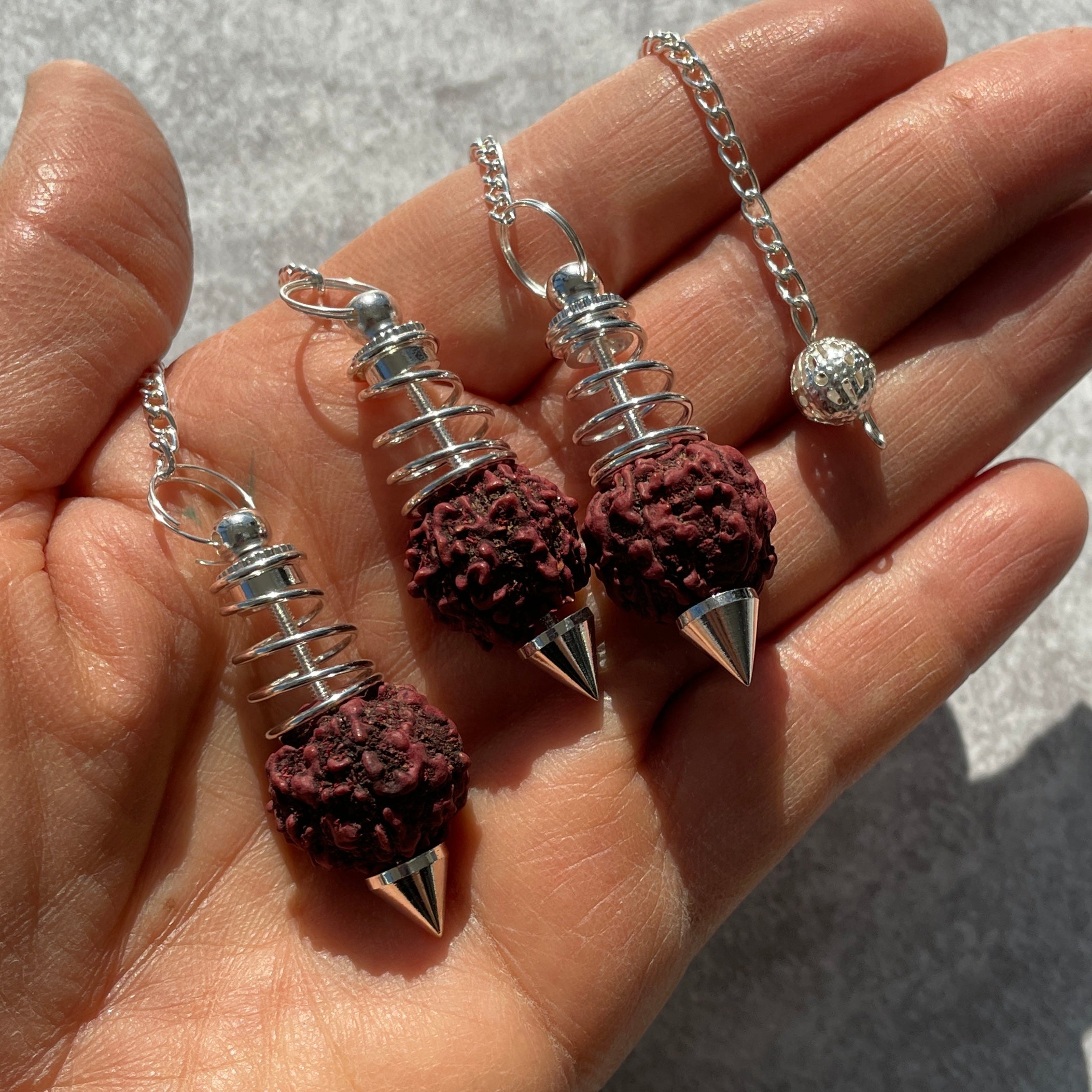Rudraksha Bead (Imitation)-Pendulum