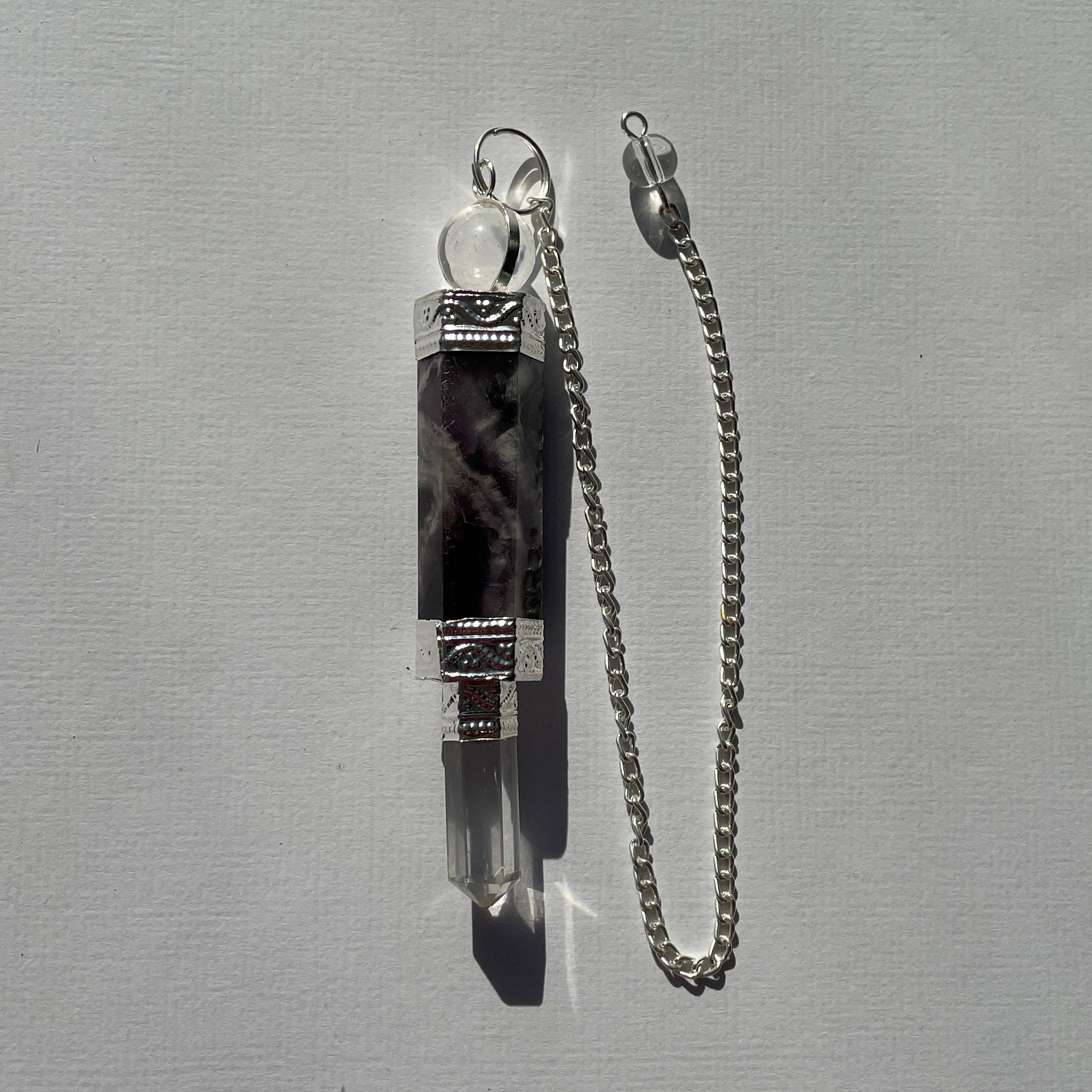 Amethyst Wand Pendulum