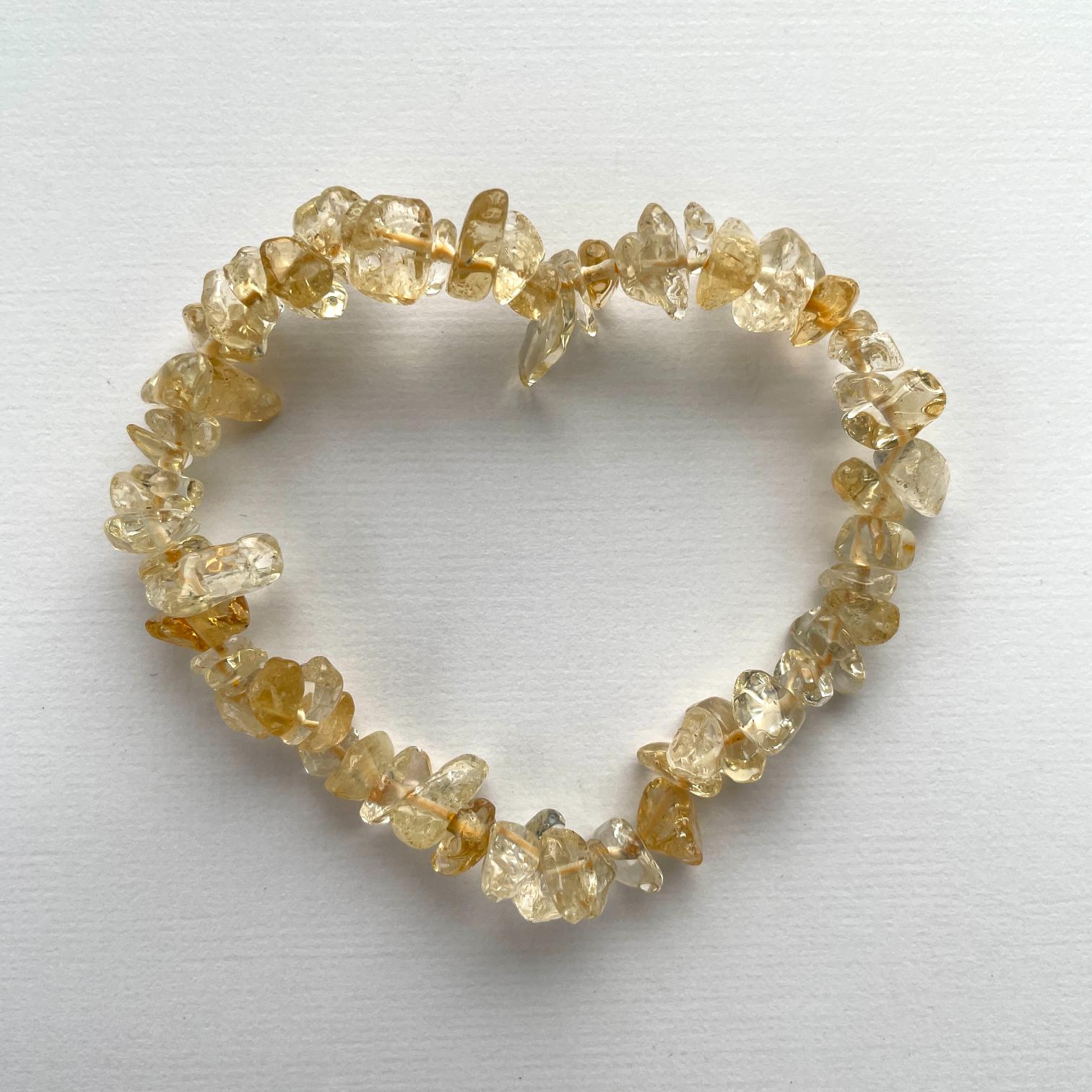 Citrine 'A' Chip Bracelet