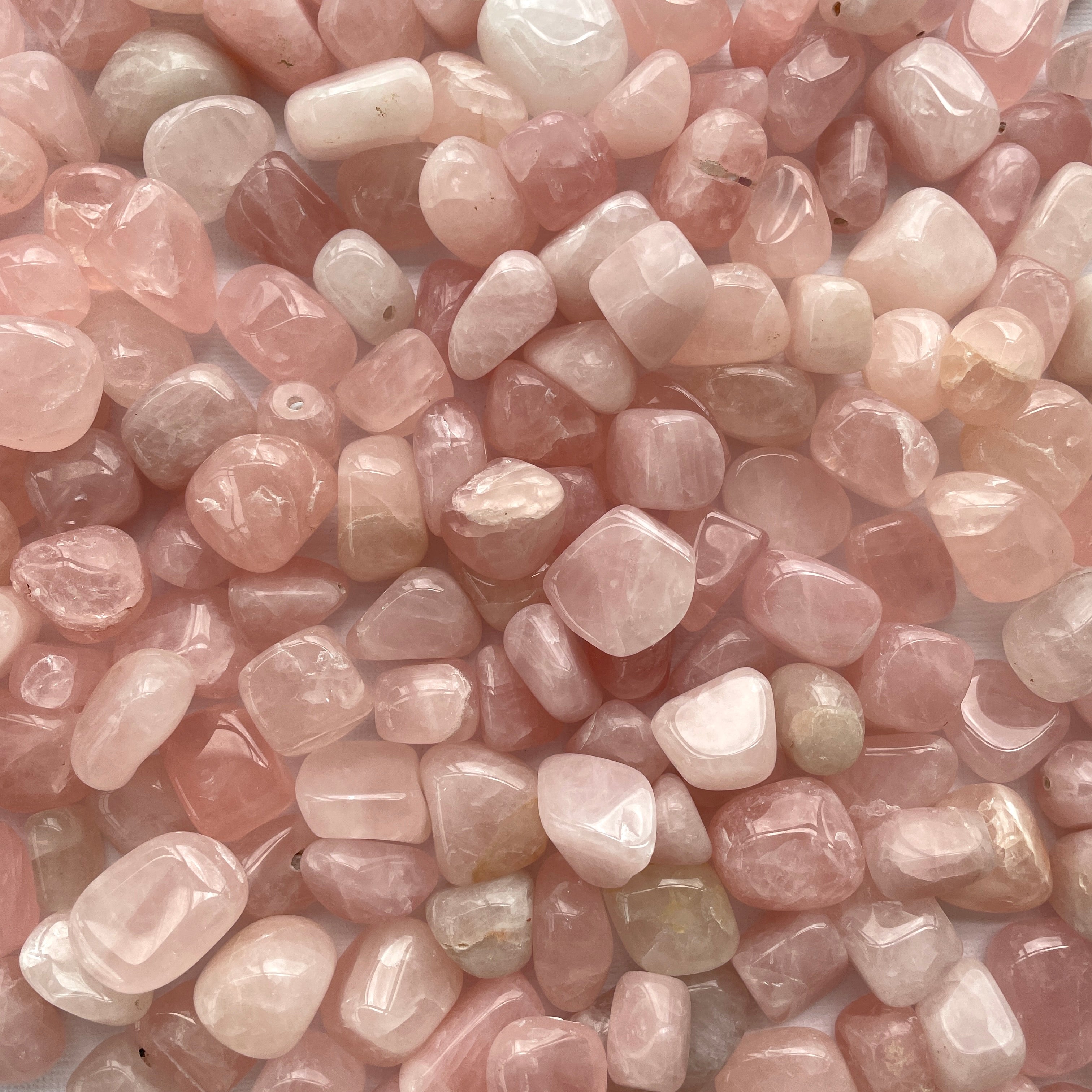 Rose Quartz Tumbled 1KG SM - 'B'